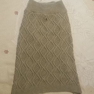 Outdoor Dog XL dog sweater in tan